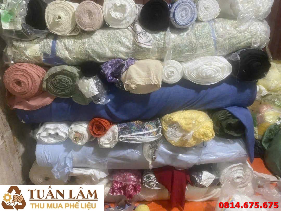 Thu Mua Vải Dư Nhà Máy Sản Xuất Giá Cao - Thu Gom Tận Nơi Số Lượng Lớn